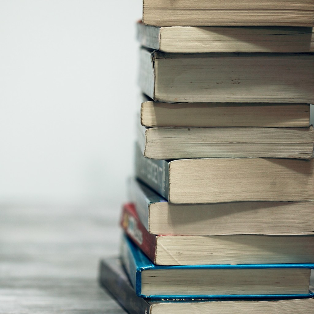 Stack of Books - Photo by Sharon McCutcheon on Unsplash
