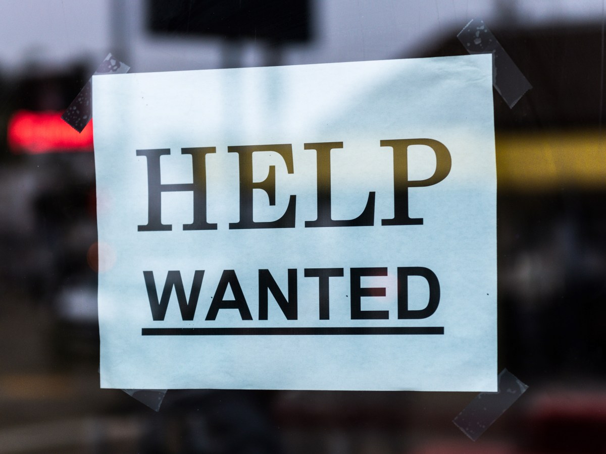 Help Wanted Sign